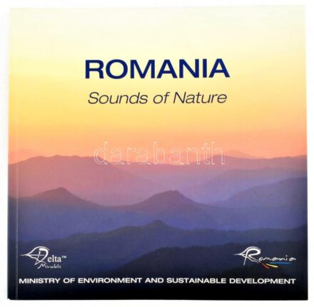 Toma, Sorin - Jeler, Narcis: Romania. Sounds of Nature. / Rumanía. Sonidos de la naturaleza. H.n., (2007), Ministry of Environment and Sustainable Development. Fotóalbum rendkívül gazdag képanyaggal. Angol és spanyol nyelven. Kiadói