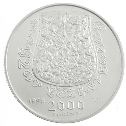 1996. 2000Ft Ag 'Honfoglalás' kapszulában T:PP Adamo EM141