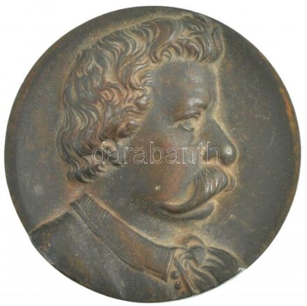 ~1970. 'Pozsonyi emlék' előlapján Arany Jánost ábrázoló öntött bronz emlékérem (75mm) T:2