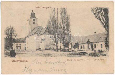 1900 Znióváralja, Klastor pod Znievom; Felső templom. Sochán P. 11. / church