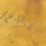 1873 régi aranyozott képkeret, 5x4,5cm - Image 3