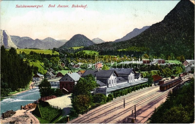 Bad Aussee (Zalzkammergut), Bahnhof / railway station