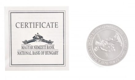1999. 75Ft Ag '75 éves a Magyar Nemzeti Bank' kapszulában, tanúsítvánnyal T:BU Adamo EM158