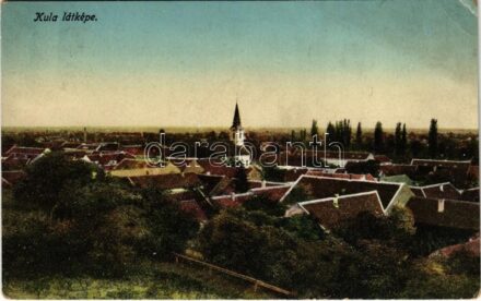 1915 Kula, Bács-Kula; látkép. Fürst L. Gyula és Fia Adolf kiadása / general view (EK)