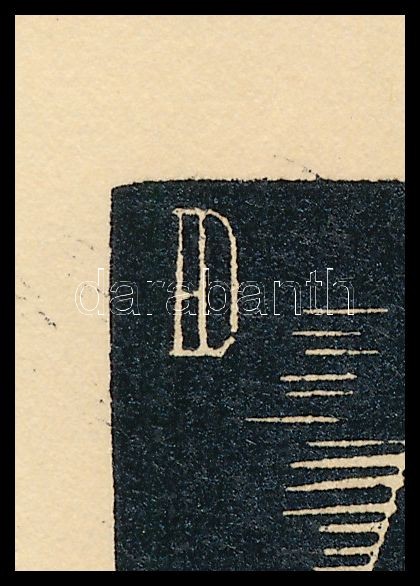 cca 1933 Dallos Hanna (1907-1944): 'Mindennapi kenyerünket', fametszet, papír, jelzett a metszeten, 28,5x20,5 cm - Image 2
