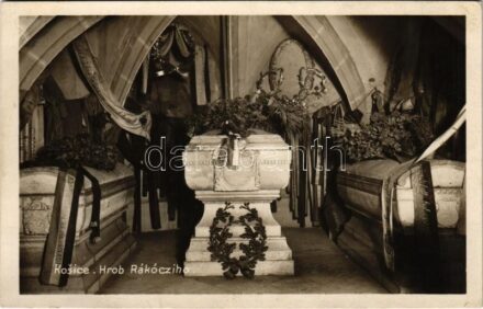 Kassa, Kosice; Hrob Rákócziho / Rákóczi fejedelem sírja / tomb of Francis II Rákóczi