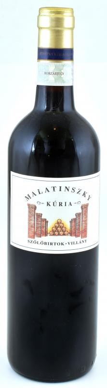 1999 Malatinszky Kúria, Villány, Cabernet Sauvignon No. 011203/11977. 750ml/13%Vol (Szakszerűen tárolt.)