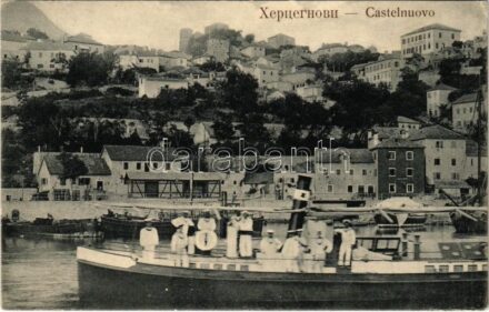 Herceg Novi, Castelnuovo; mariners on a ship