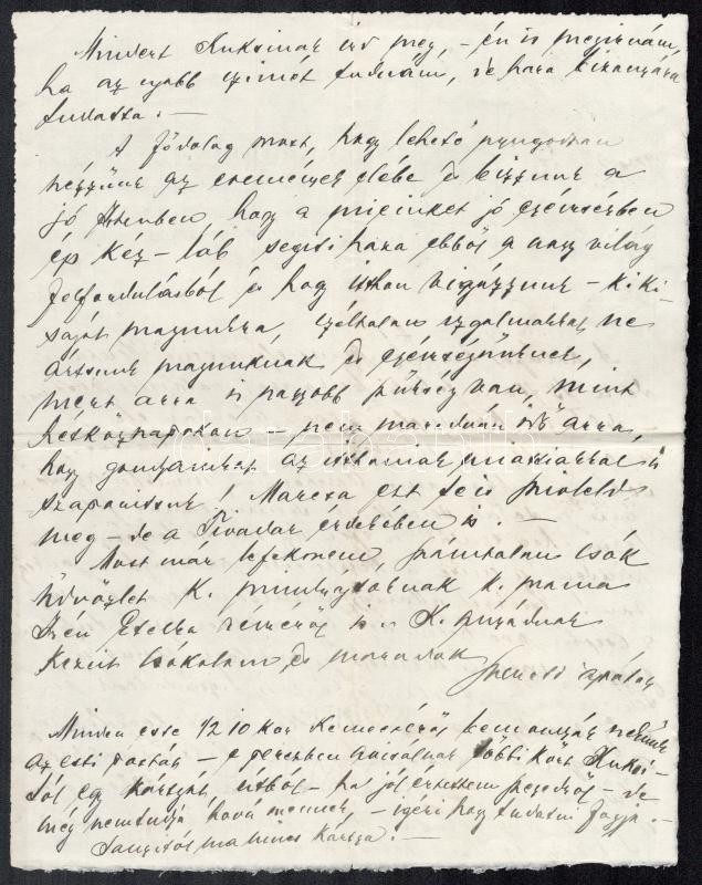 cca 1910-20 Haas Ignácz és Ipartelepe, Kemecse, díszes, illusztrált fejléces levélpapíron magánlevél, két kézzel írt oldal, hajtásnyommal, apró szakadással - Image 2