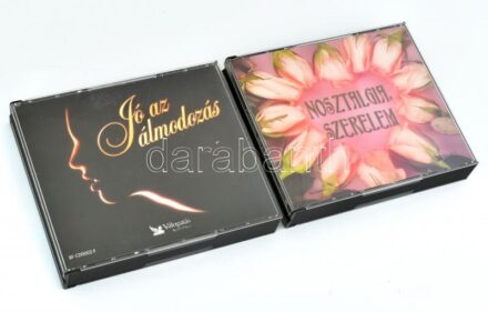 Nosztalgia, szerelem + Jó az álmodozás, Reader's Digest könnyűzenei válogatások, összesen 10 db CD eredeti tokban