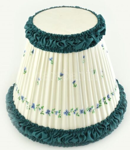 Herendi búzavirág mintás lámpabura. Nagy méretű, szép állapotban. d: 36 cm Párja a bolhapiac kategóriában