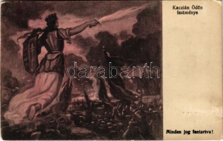 Magyar katonai művészlap / Hungarian military art s: Kaczián Ödön