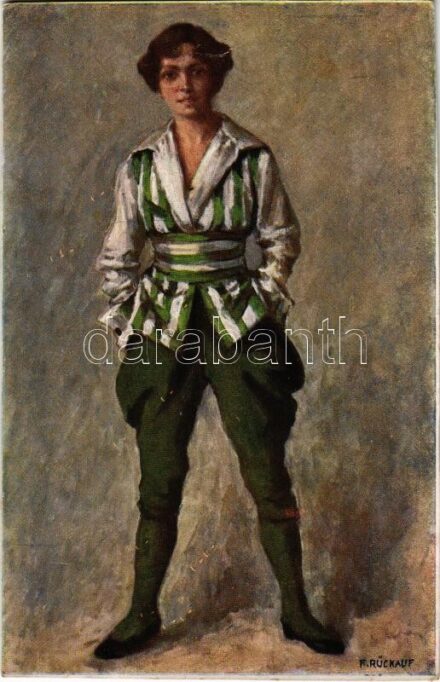 1918 Tilly Kutschera 'Die verlorene Tochter'. P.G.W.I. K. 243. s: Franz Rückauf (fl)