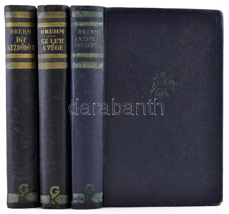 Bruno Brehm: A magyar nemzet tragédiájának regényes korrajza. Ferenc Ferdinánd meggyilkolásától a békekötésig. I-III. köt. Ford. Fenyő László. I. köt.: Így kezdődött. Apis és este. Harmadik kiadás. II. köt.: Ez lett a vége.