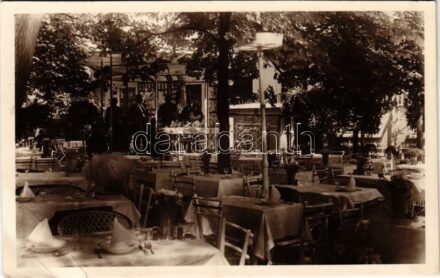 Budapest XI. Ketter étterem, kerthelyiség. Horthy Miklós út 48. (ma Bartók Béla út) (EB)