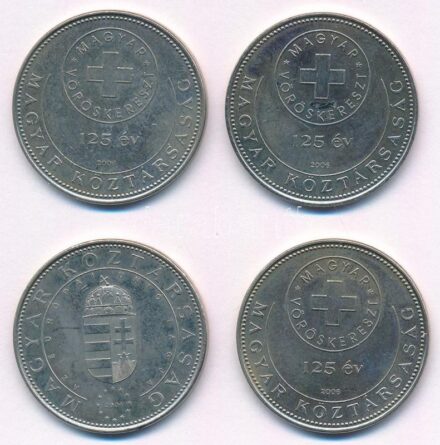 2004. 50Ft Cu-Ni 'A Magyar Köztársaság az Európai Unió tagja' + 2006. 50Ft '125 éves a Magyar Vöröskereszt' (3x) T:1-,2 Adamo FOEM5, FOEM6
