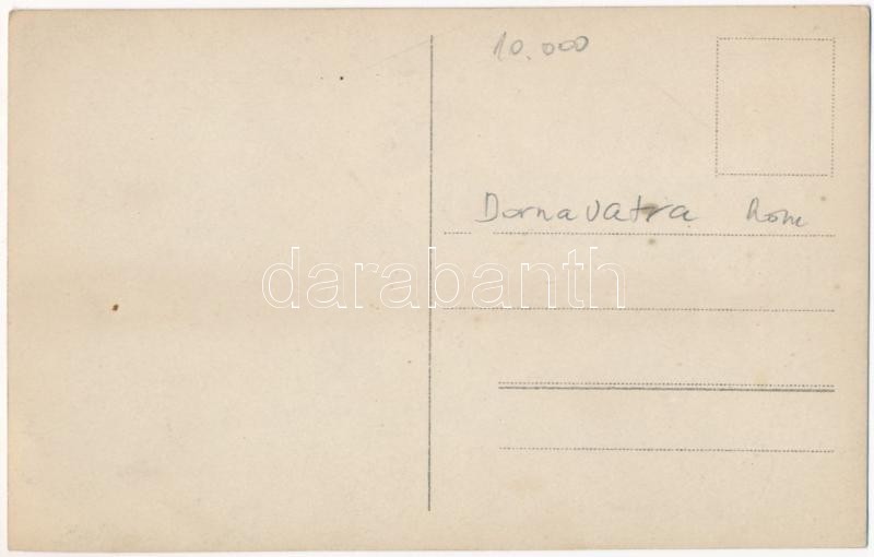 1917 Vatra Dornei, Dornavátra, Bad Dorna-Watra (Bukovina); Fürdő előcsarnoka / spa, bath. photo - Image 2