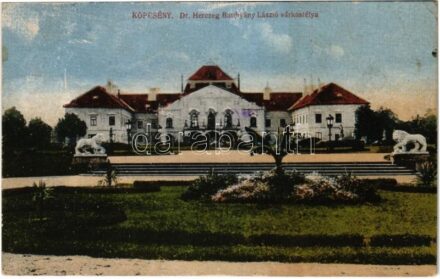Köpcsény, Kopcany, Kittsee; Dr. Herceg Batthyány László kastélya / castle (r)