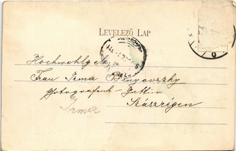 1905 Szeged, Új-Szeged; Főfasor sétány (r) - Image 2