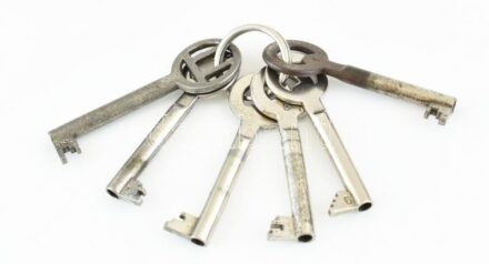 Szekrénykulcs-készlet sorozat, 6 db