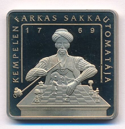 2002. 500Ft Cu-Ni 'Kempelen Farkas Sakkautomatája' kapszulában T:PP fo. Adamo EM181