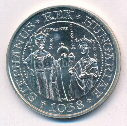 1988. 500Ft Ag 'Szent István' T:BU Adamo EM102