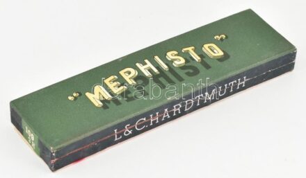 L. & C. Hardtmuth 'Mephistot' csehszlovák ceruza komplett papírdoboznyi