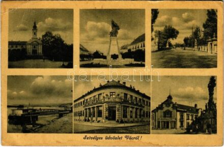 1949 Vác, részletek (EB)