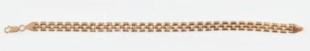 Arany (Au) karlánc, jelzett, h:21cm, nettó:7,2g