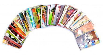 Kb. 200 db MODERN húsvéti üdvözlő motívum képeslap / Cca. 200 modern Easter greeting motive postcards