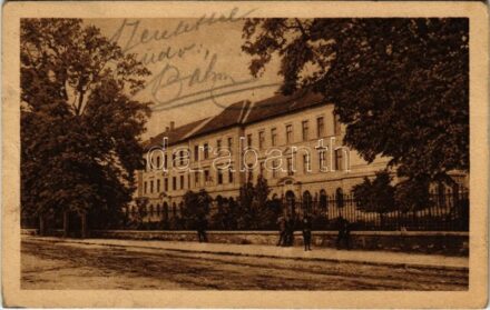 1927 Késmárk, Kezmarok; Ev. Lyceum / Evangélikus gimnázium. Schmidt Emil kiadása / Lutheran grammar school (EB)