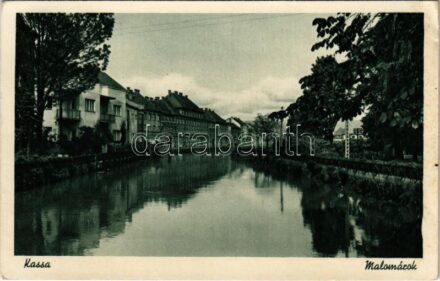 1941 Kassa, Kosice; Malomárok / mill ditch (EK)