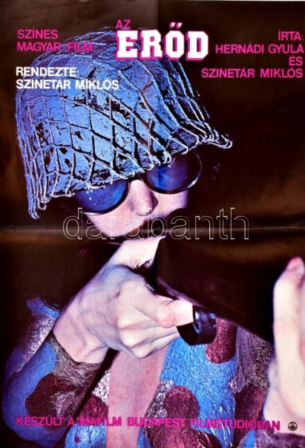 Az Erőd. r: Szinetár Miklós, Írta Hernádi Gyula. film plakát. 38x54 cm