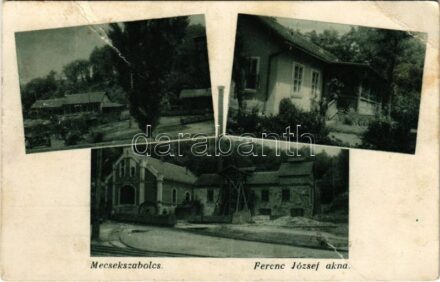 1949 Mecsekszabolcs (Pécs), Ferenc József akna. Kurnik Ferencné kiadása (fa)