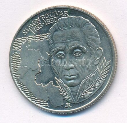 1983. 100Ft Cu-Ni-Zn 'Simon Bolivár' T:BU Adamo EM73