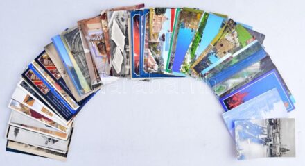 Kb. 101 db MODERN képeslap, Budapest és motívumok / Cca. 101 modern postcards, Budapest and many motives