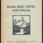 Kós Károly: Budai Nagy Antal históriája. Kolozsvár, 1945, Méhkas Diákszövetkezet, 56 p. Kiadói papírkötés.
