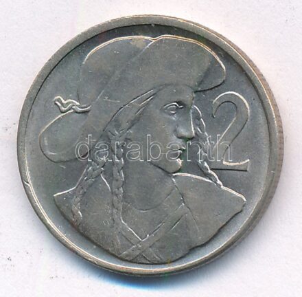 Csehszlovákia 1947. 2K Cu-Ni T:1-,2 Czechoslovakia 1947. 2 Koruny Cu-Ni C:AU,XF Krause KM#23