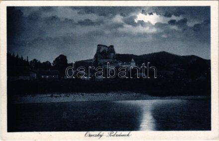 Árvaváralja, Oravsky Podzámok; Árva vára este / Burg Orava / Oravsky zámok / castle.at night