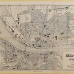 2 db Budapest facsimile térkép: Budapest főváros tájékozási tervrajza. Budapest Aigner féle térképe 66x46 cm 60x42 cm - Image 2