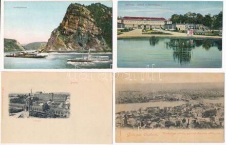 11 db RÉGI német képeslap vegyes minőségben / 11 pre-1945 German postcards in mixed quality