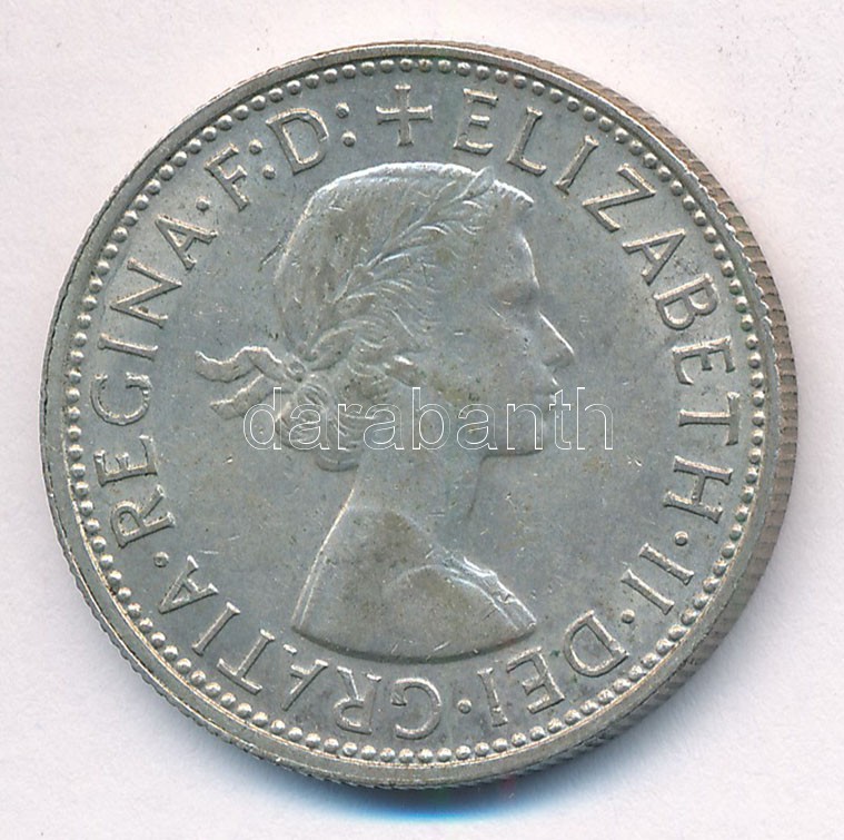 Ausztrália 1962. 1Fl Ag 'II. Erzsébet' T:2 patina Australia 1962. 1 Florin Ag 'Elizabeth II' C:XF patina Krause KM# 60