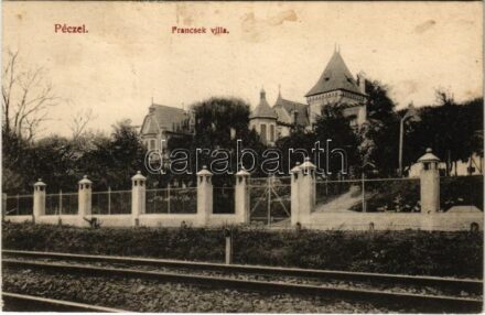 1922 Pécel, Francsek villa. Jakubecz Henrik kiadása (fl)