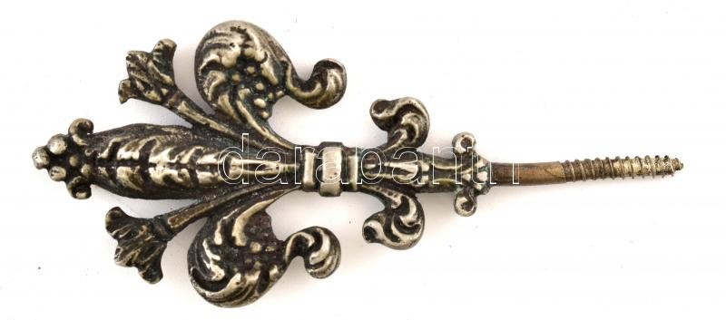 Cserkész zászlódísz. Fém. 5 cm