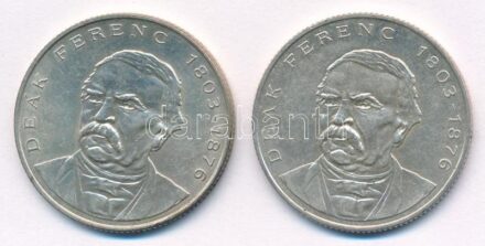 1994. 200Ft Ag 'Deák' (2x) T:1-,2 Adamo F13.1