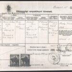 1910-1938 Reiss Zoltán építészmérnök házassági szerződése és házassági anyakönyvi kivonata - Image 3