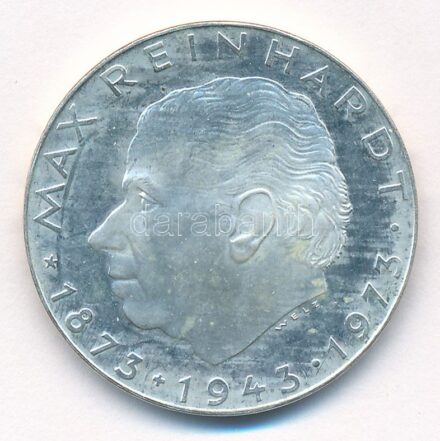 Ausztria 1973. 25Sch Ag 'Max Reinhardt' T:1- Austria 1973. 25 Schilling Ag 'Max Reinhardt' C:AU Krause KM#2915