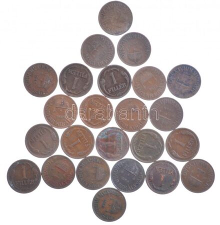 1926-1939. 1f Br (24db) T:2-3 Adamo P1