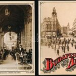 Bodapest Anno modern képeslap sorozat Klösz György képeivel 10 db + kísérő füzet