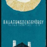 cca 1963 Balatonszentgyörgy. Bp., Athenaeum. Képes, kihajtható, német nyelvű idegenforgalmi prospektus.